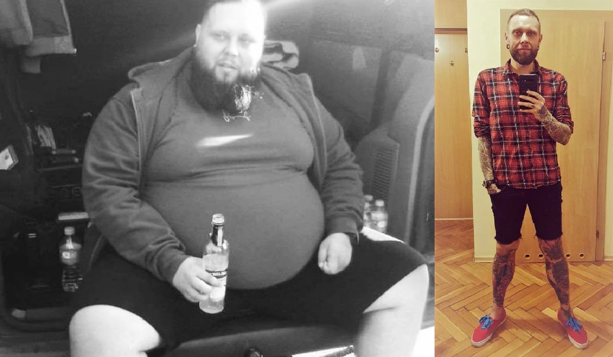 Mateusz z "Gogglebox" schudł 170 kg, fot. Instagram