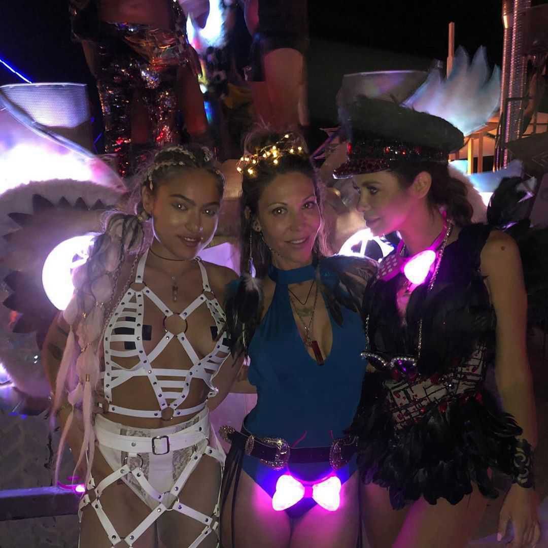 Natalia Siwiec na festiwalu Burning Man