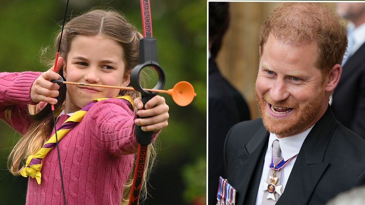 Księżniczka Charlotte, książę Harry (fot. GettyImages)