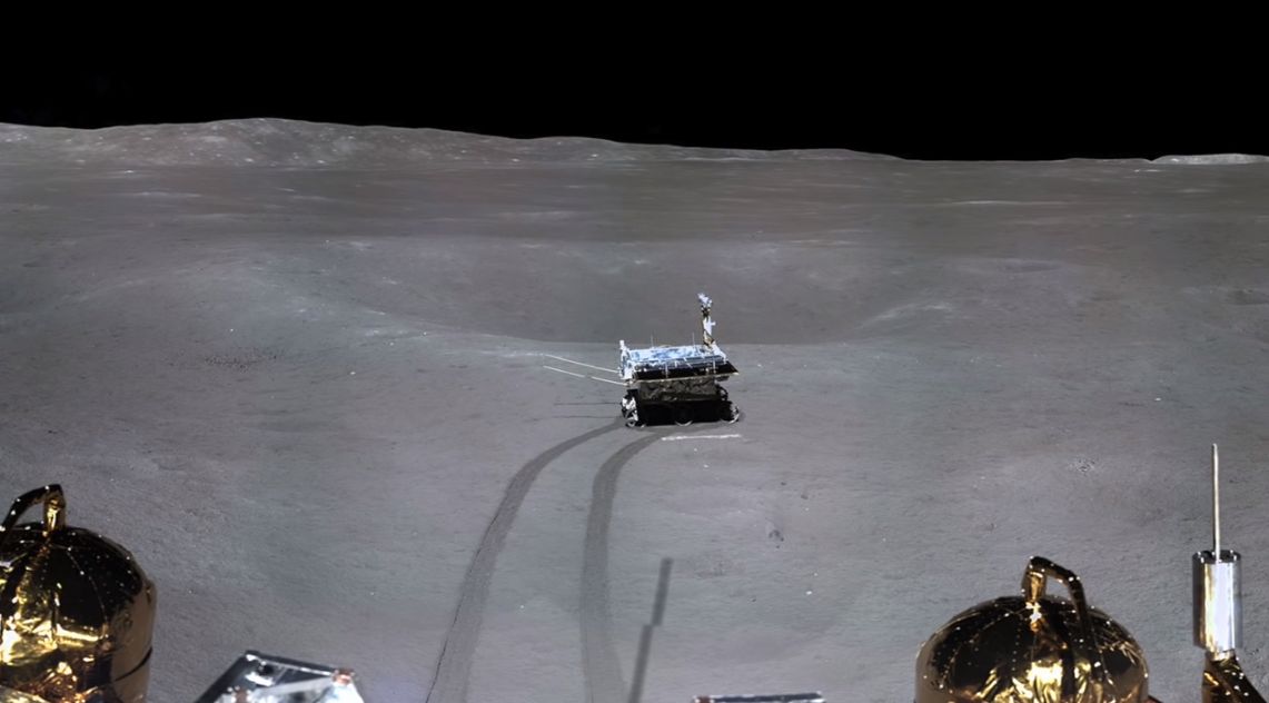 Chińska sonda Chang'e 4 wylądowała na Księżycu. Chińczycy pokazują nagrania