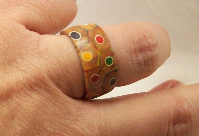 Colored Pencils Ring