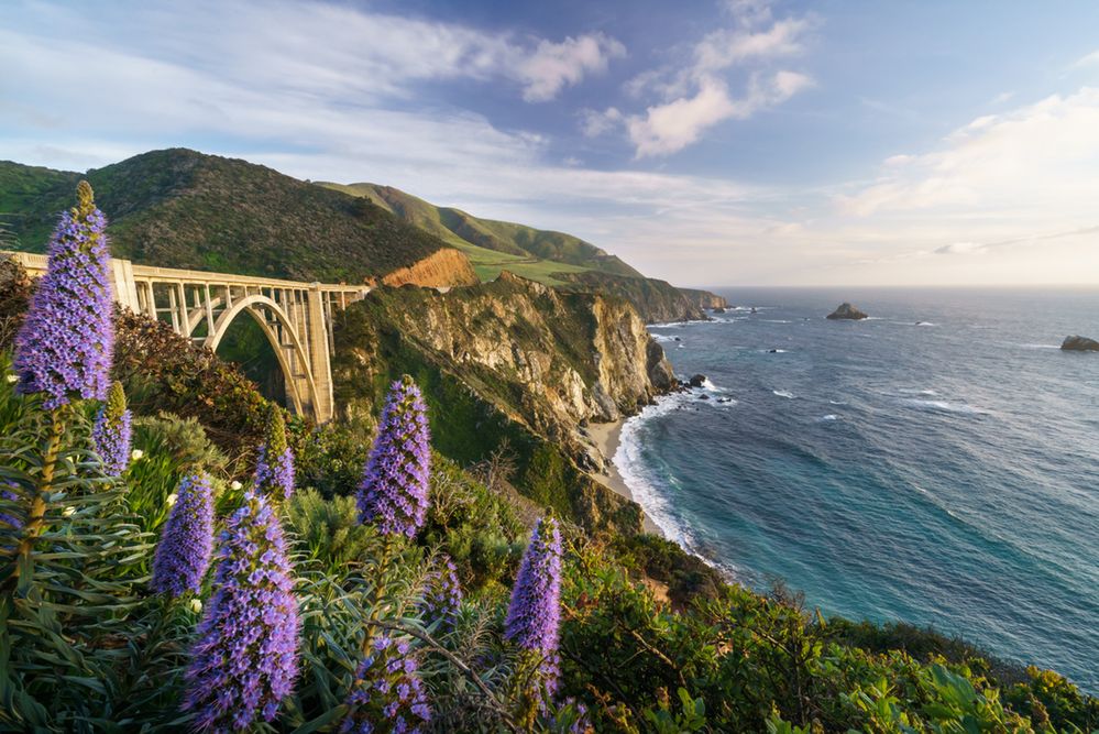 Big Sur pod tonami skał i ziemi