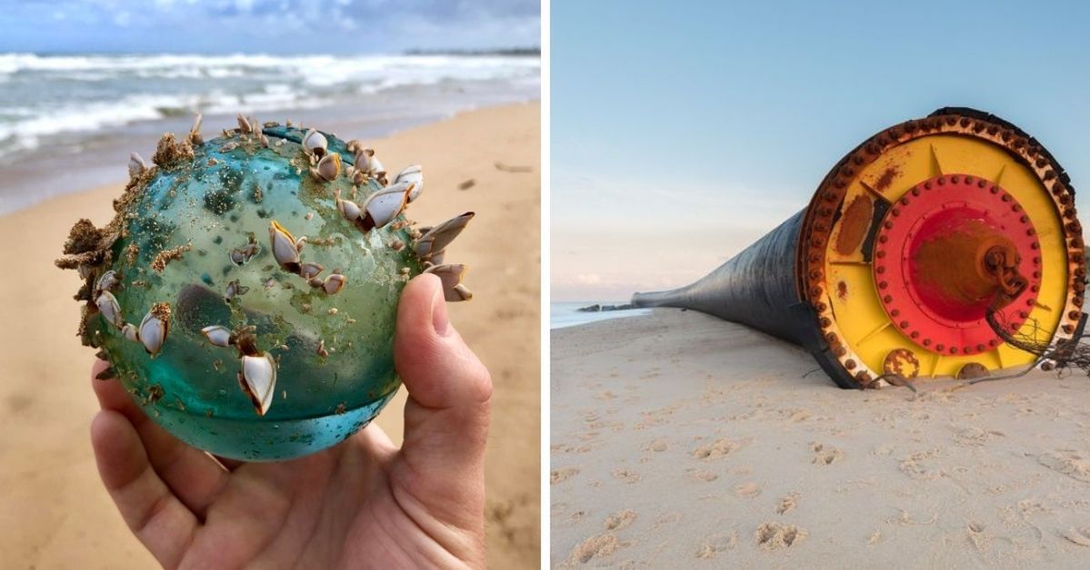 19 Weird Objects People Have Found on the Beach. Puzzling Treasures of the Ocean