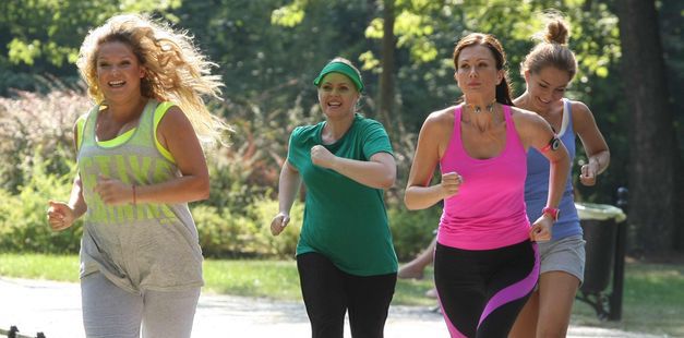 Joanna Liszowska i przyjaciółki na joggingu FOTO