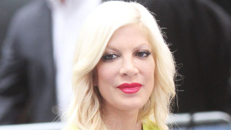 June 25, 2014: Tori Spelling,  at Good Morning America to talk about new ABC  Family movie Mystery Girls in New York.
Credit:RW/MediaPunch