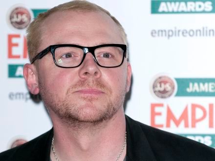 Simon Pegg o całowaniu panów