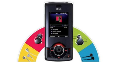 KM500 - muzyczny telefon LG