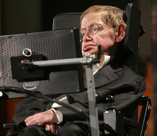 Stephen Hawking w szpitalu