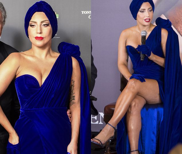 Lady Gaga: w końcu dobrze wygląda, choć nie uniknęła wpadki...
