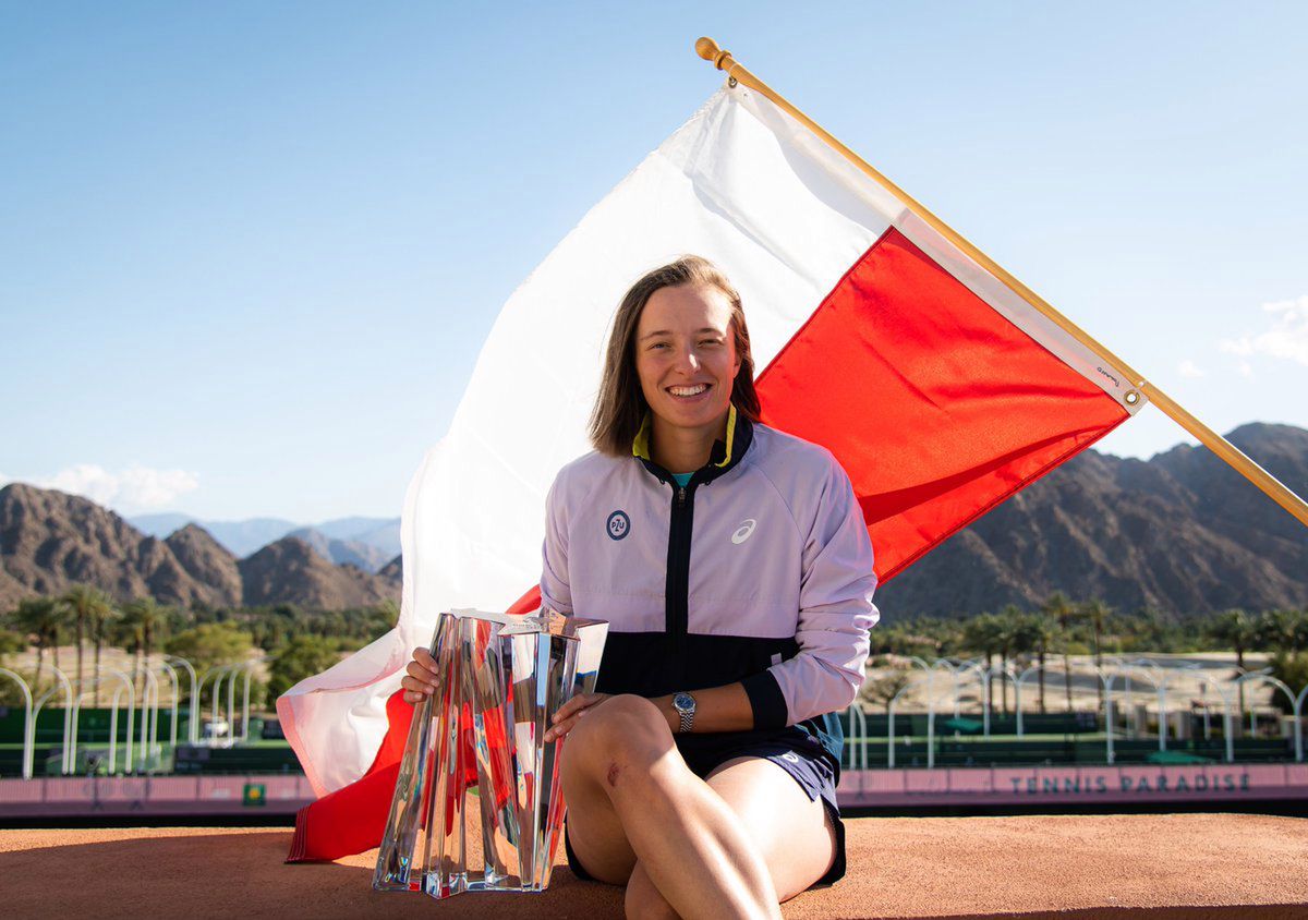 Iga Świątek wygrywa w Indian Wells! Jeden z najbardziej prestiżowych turniejów w sezonie!