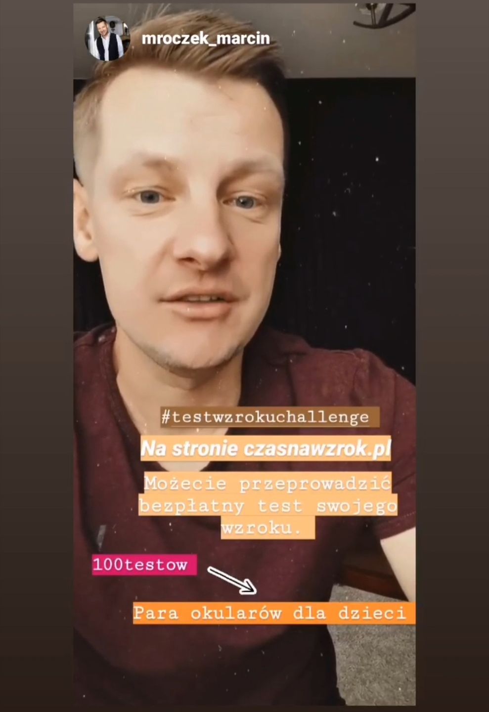 #testwzrokuchallenge - Marcin Mroczek