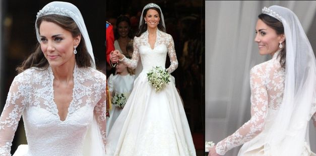 Już powstała kopia sukni Kate Middleton!