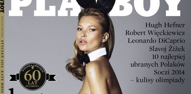 Kate Moss na 60-lecie "Playboya"! FOTO