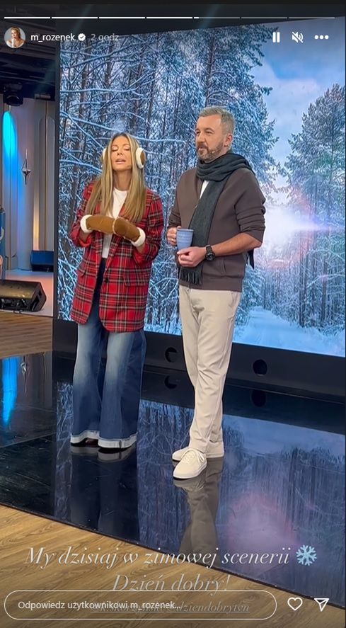 Małgorzata Rozenek i Krzysztof Skórzyński