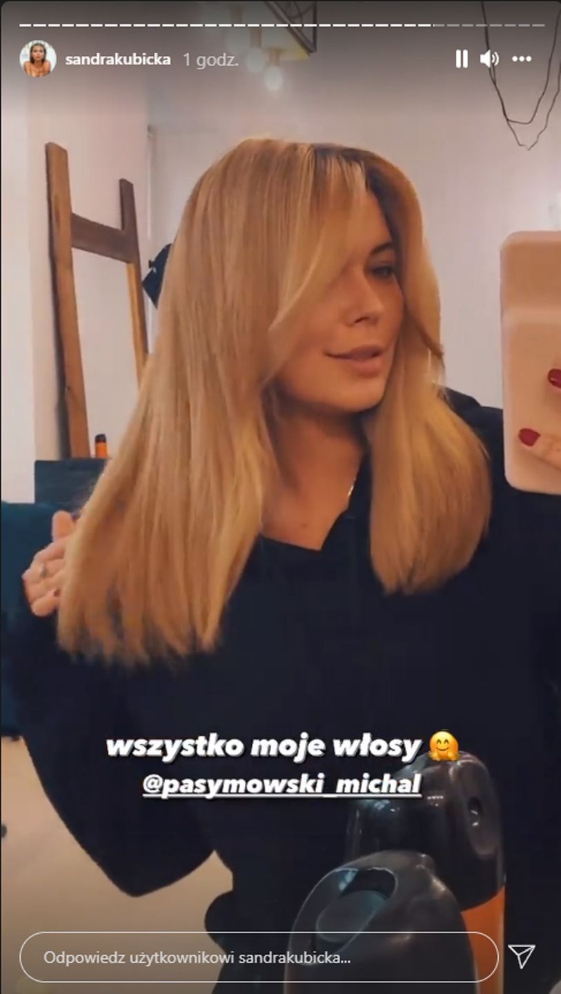 Sandra Kubicka ścięła włosy