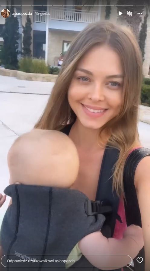 Joanna Opozda z synem