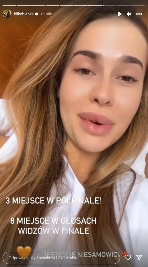 Blanka o miejscu w Eurowizji