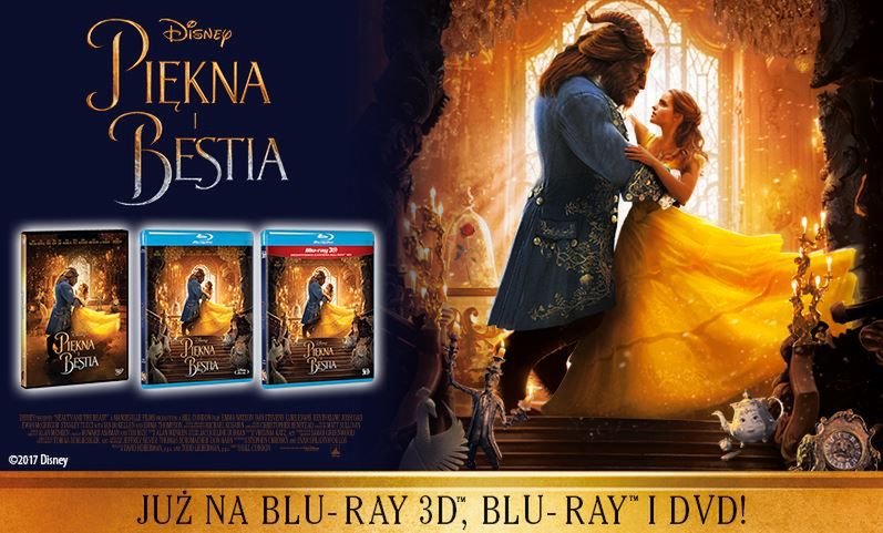 "Piękna i Bestia" wreszcie na Blu-Ray i DVD. Kinowy przebój zarobił ponad 1,2 mld dolarów