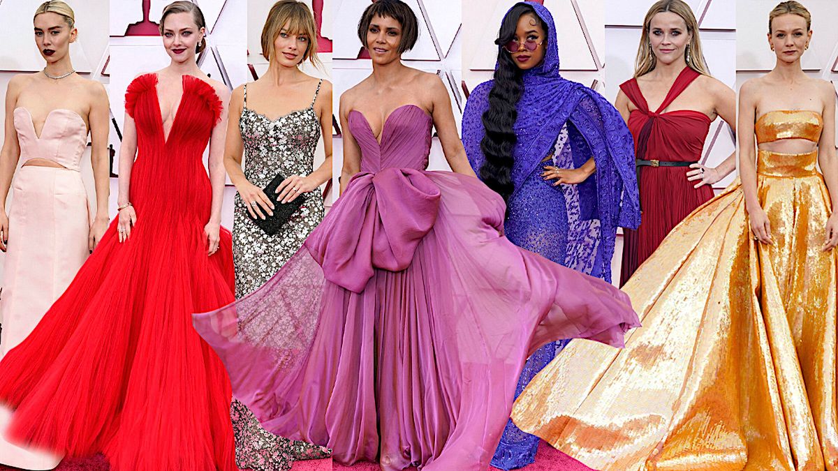 Oscary 2021 – kreacje gwiazd: Halle Berry, Vanessa Kirby, Reese Witherspoon, Margot Robbie