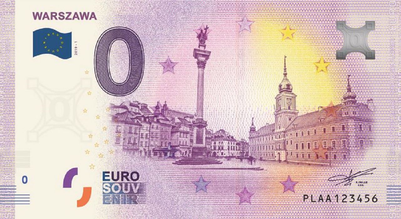 Polski banknot 0 euro wkrótce trafi do sprzedaży. Może być wart fortunę