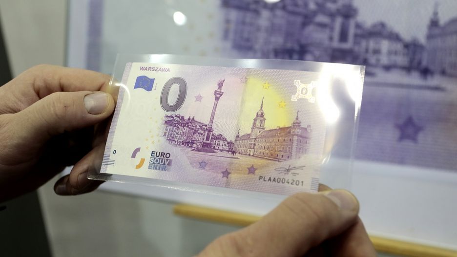 Ceny banknotów 0 euro na rynku wtórnym sięgają już nawet 1000 złotych