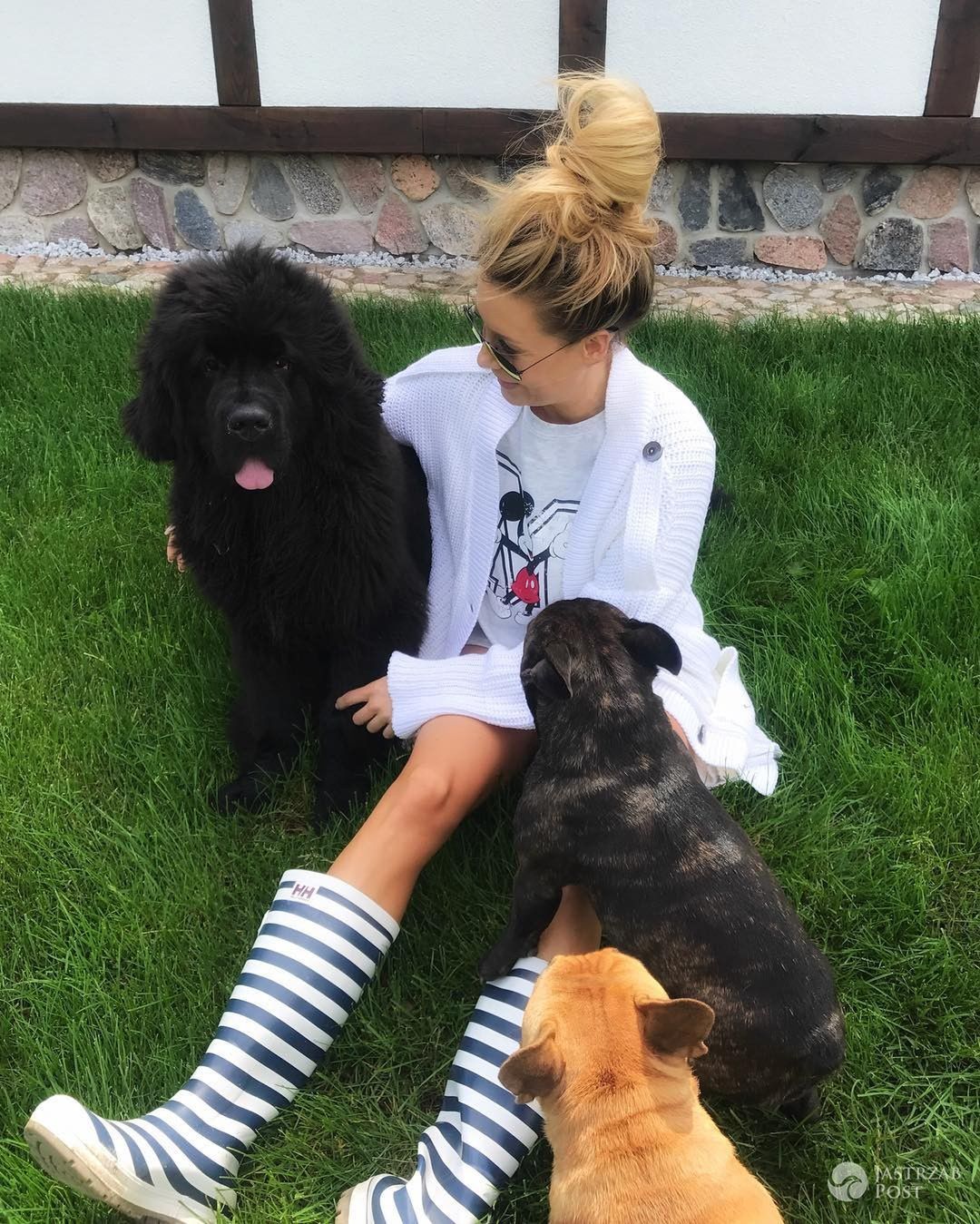 Małgorzata Rozenek z rodziną na Mazurach Siedlisko 518