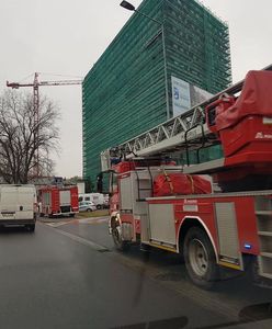 Tragedia na budowie w Krakowie. Mężczyzna spadł z wieżowca