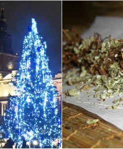 Turysta w Krakowie chciał podzielić się skrętem. Trafił na policjantów