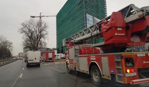 Tragedia na budowie w Krakowie. Mężczyzna spadł z wieżowca