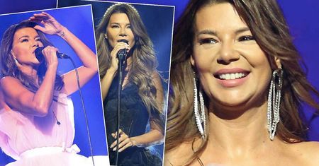 Edyta Górniak w dwóch świetnych kreacjach na koncercie w Krakowie. Jedną z nich kupiła w H&M