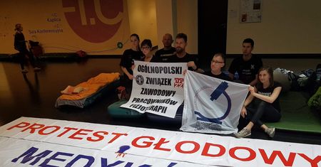 Protest medyków. Ósmy dzień głodówki, Ministerstwo Zdrowia wciąż nie reaguje