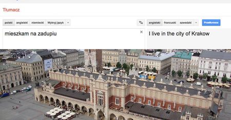 Google tłumaczyło Kraków jako "zadupie". Teraz przeprasza