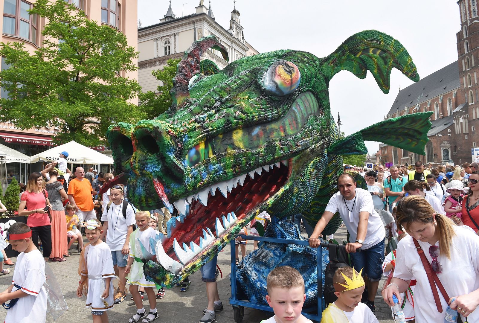 Smocze szaleństwo w Krakowie już 17. raz