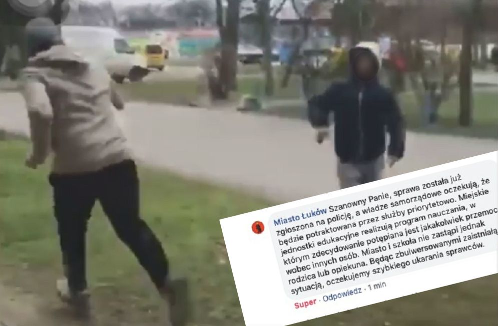 Rasistowski atak w Łukowie. Młodzi chuligani obrzucili Wietnamkę patykami