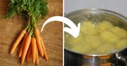 Dodaj marchew do gotujących się ziemniaków. Zyskają nie tylko na smaku