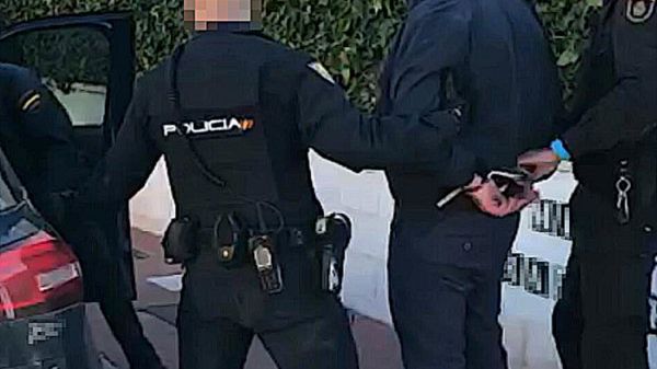 Jeden z zatrzymanych członków gangu w Hiszpanii