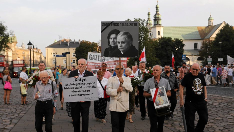 Obchody 88. miesięcznicy smoleńskiej w Krakowie