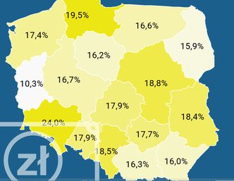 Mapa podatników. Oto, skąd płyną pieniądze z CIT