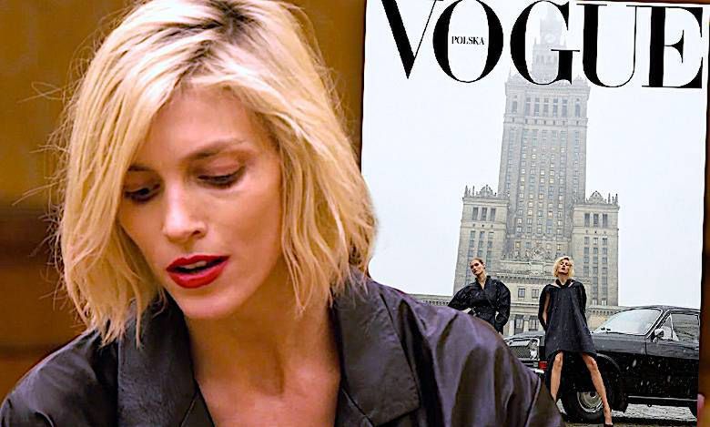 Rozbawiona Anja Rubik komentuje kontrowersyjną okładkę "Vogue Polska"! [WIDEO]