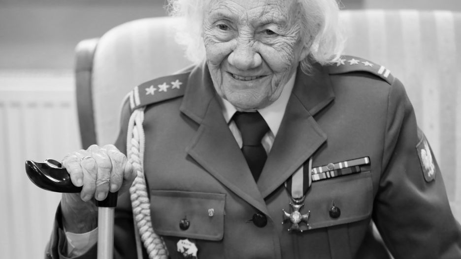 Danuta Gałkowa uratowała żołnierzy z płonącego szpitala