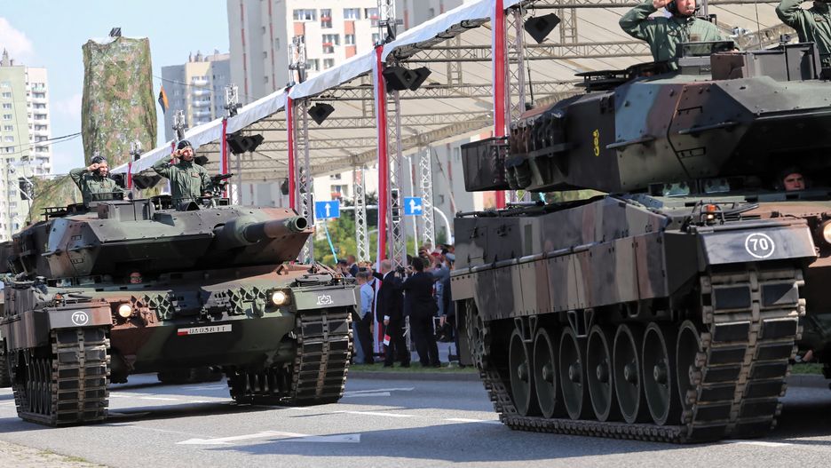 Katowice. Defilada z okazji Święta Wojska Polskiego 15 sierpnia