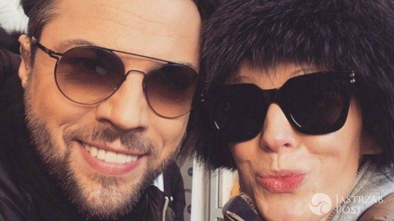 Olivier Janiak i Magda Mołek na próbach przed koncertem Sylwestrowym w Krakowie