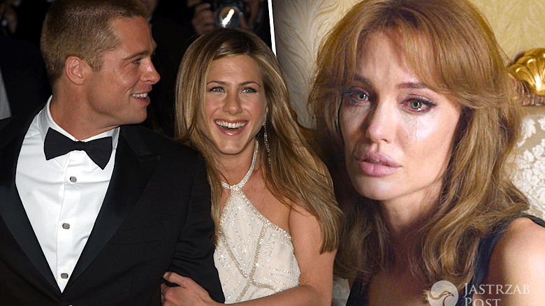 Jennifer Aniston i Brad Pitt kochankami, Angelina Jolie