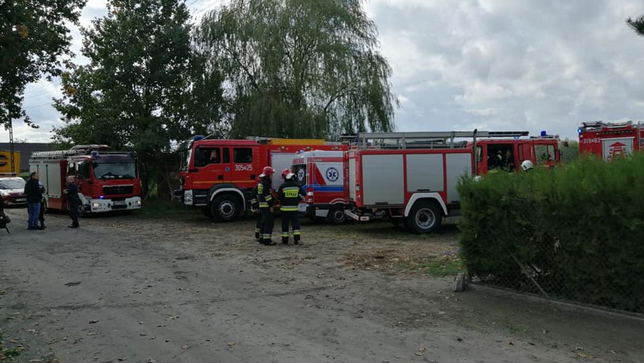 Krzyszkowo. Wybuch gazu w domu jednorodzinnym