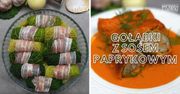 Pyszne gołąbki w kapuście włoskiej z boczkiem. Taką formą podania zachwycisz wszystkich