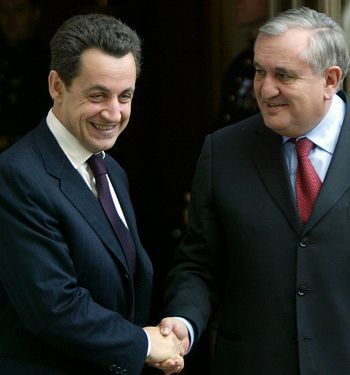 Sarkozy odszedł z rządu Raffarina