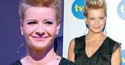Małgorzata Kożuchowska na ramówce TVN była wytwornym wiosennym bocianem! Jej czerwone kozaczki skradły całe show!