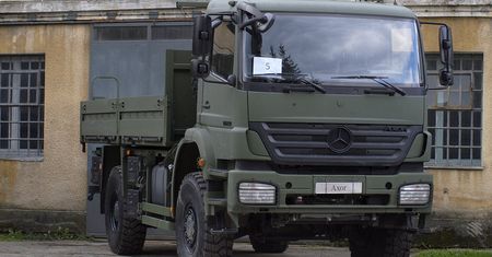 Off-roadowy sprawdzian Mercedesa