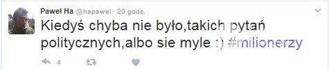 Pytania z Milionerów w mediach społecznościowych