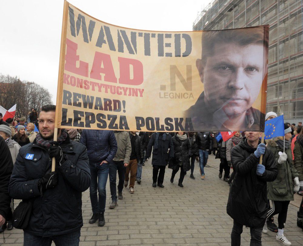 "Wanted ład konstytucyjny. Reward! Lepsza Polska"